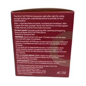 Boots Restore and Renew Night Cream 1.6 oz texture close-up