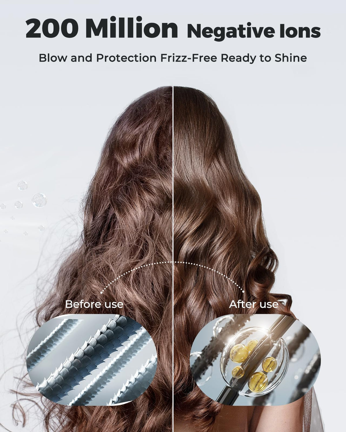Bopcal Ionic Hair Dryer lightweight design in hand