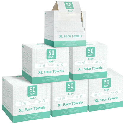 Borje Face Towels XL 10x12 inches pack front view