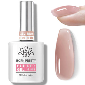 Born Pretty 15ml Builder Gel in Nude Brown front view