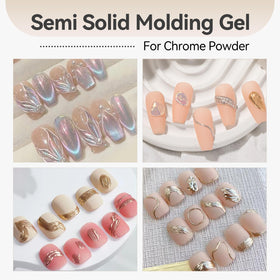 Born Pretty 3D Sculpting Gel with nail art tools