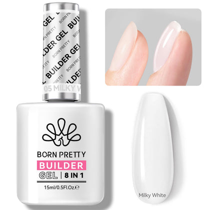 Born Pretty 8-in-1 Builder Nail Gel 15ml front view