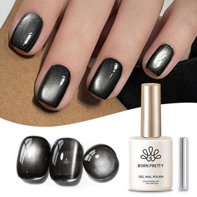 Born Pretty Black Cat Magnetic Eye Gel Nail Polish 15ML front view