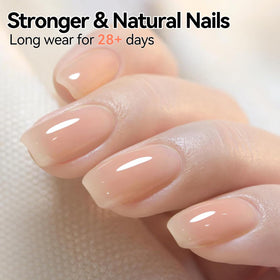 Born Pretty Builder Gel 15ml in use with LED lamp