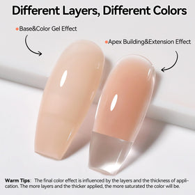 Born Pretty Builder Gel 15ml packaging side view