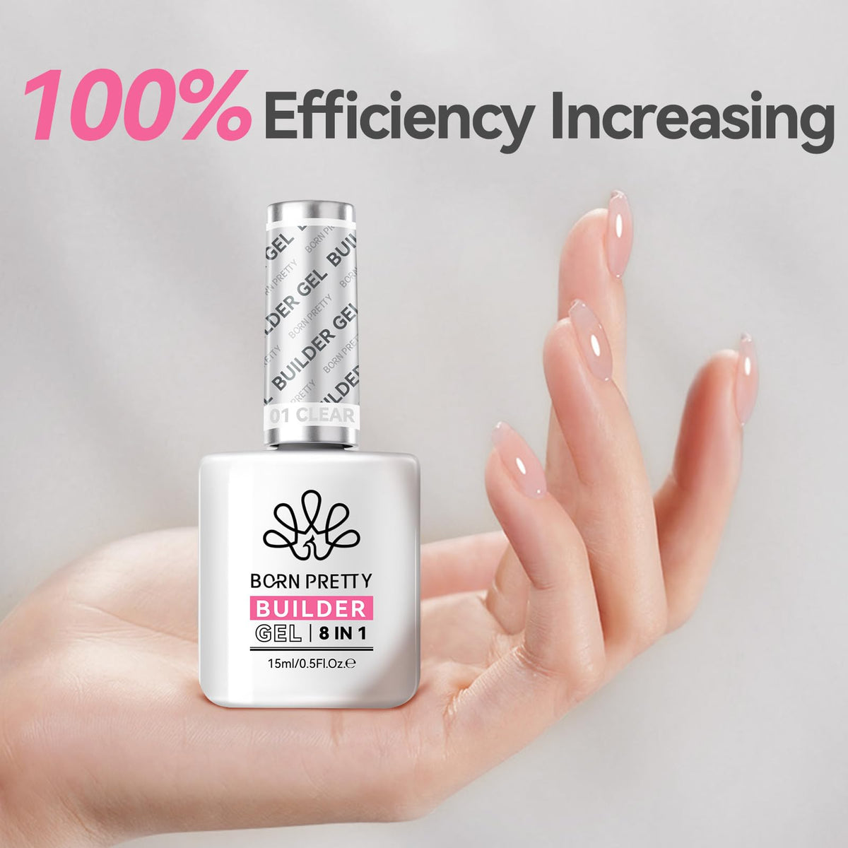 Born Pretty Builder Gel 8-in-1 with curing lamp
