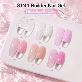 Born Pretty Builder Gel nail polish set with curing lamp