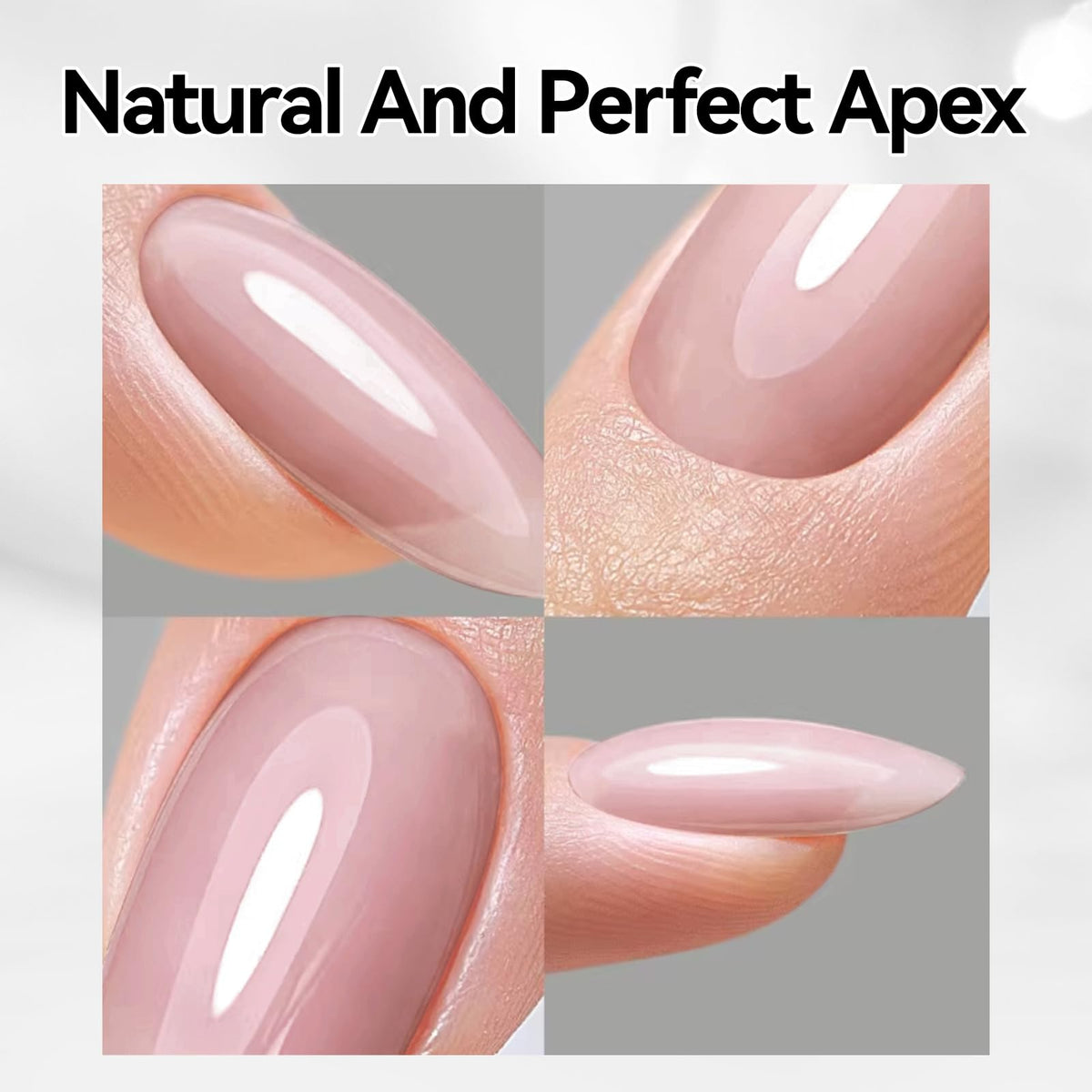 Born Pretty Builder Gel with nail lamp setup