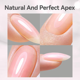 Born Pretty Builder Gel with rhinestones and tips