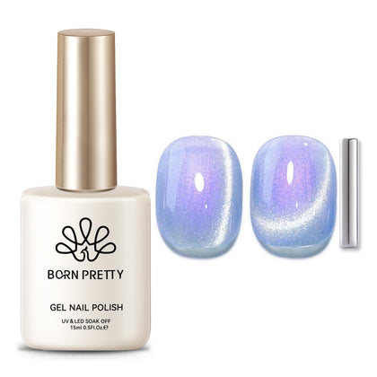 Born Pretty Cat Magnetic Eye Gel Nail Polish 15ml bottle front view