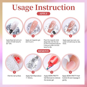 Born Pretty Cat Magnetic Eye Gel Nail Polish packaging