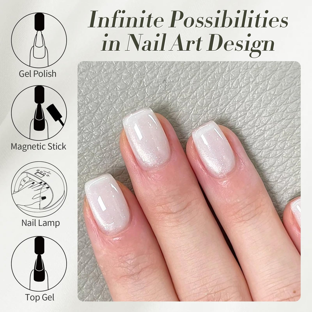 Born Pretty Cat Magnetic Eye Gel Nail Polish packaging details