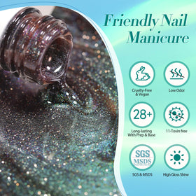 Born Pretty Cat Magnetic Eye Gel Nail Polish packaging details