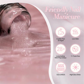 Born Pretty Cat Magnetic Eye Gel Nail Polish with nail tools