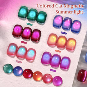 Born Pretty Cat Magnetic Eye Gel Nail Polish with UV lamp
