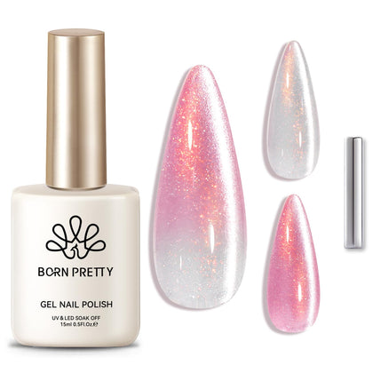 Born Pretty Cat Magnetic Eye Gel Polish 15ml bottle front view