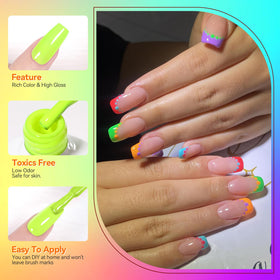 Born Pretty Gel Nail Polish Set packaging
