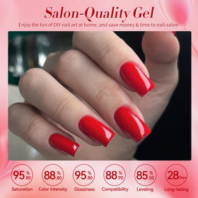 Born Pretty Gel Nail Polish Set packaging display