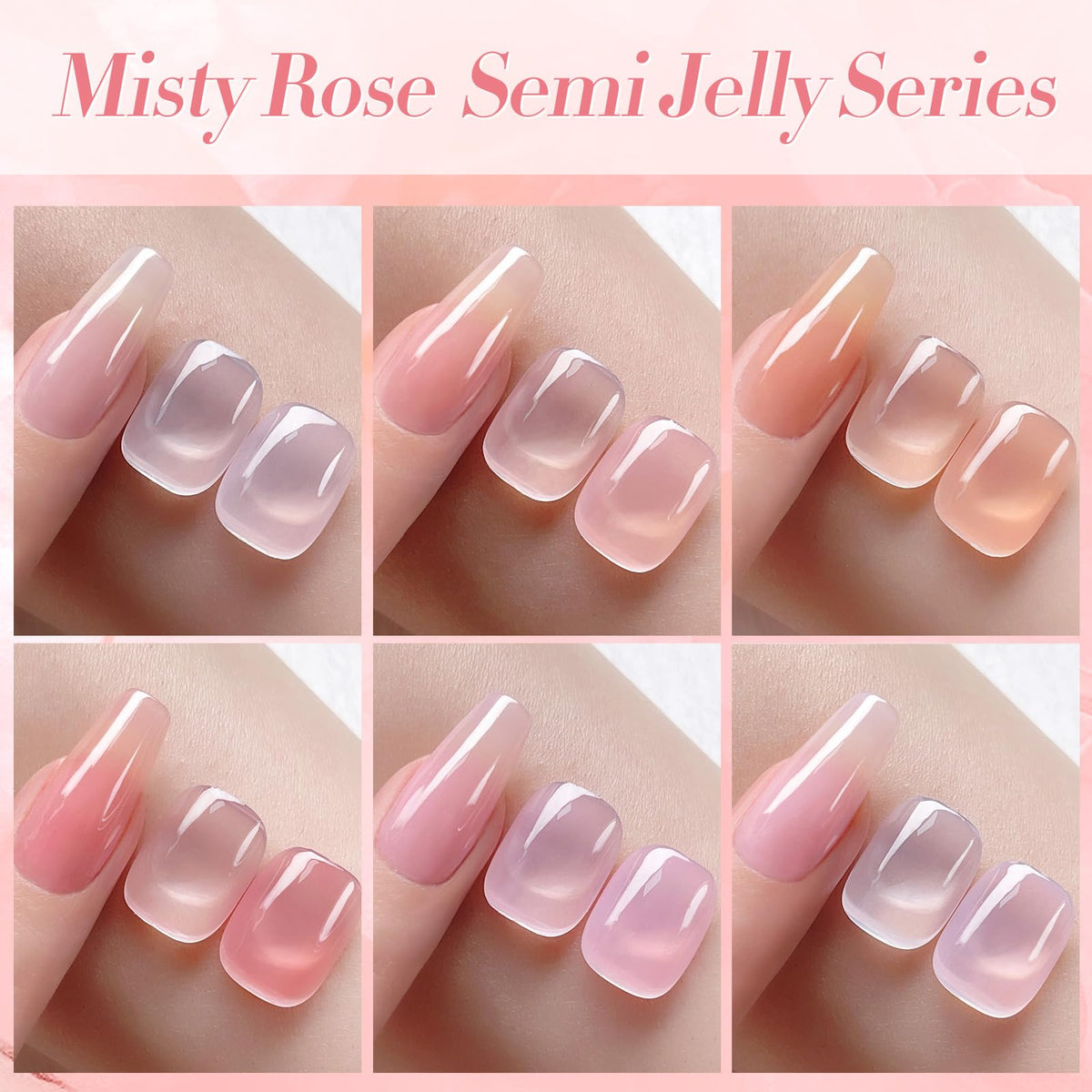 Born Pretty gel polish set displayed with elegant packaging