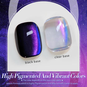Born Pretty Heaven Purple Cat Magnetic Gel Nail Polish bottle with cap
