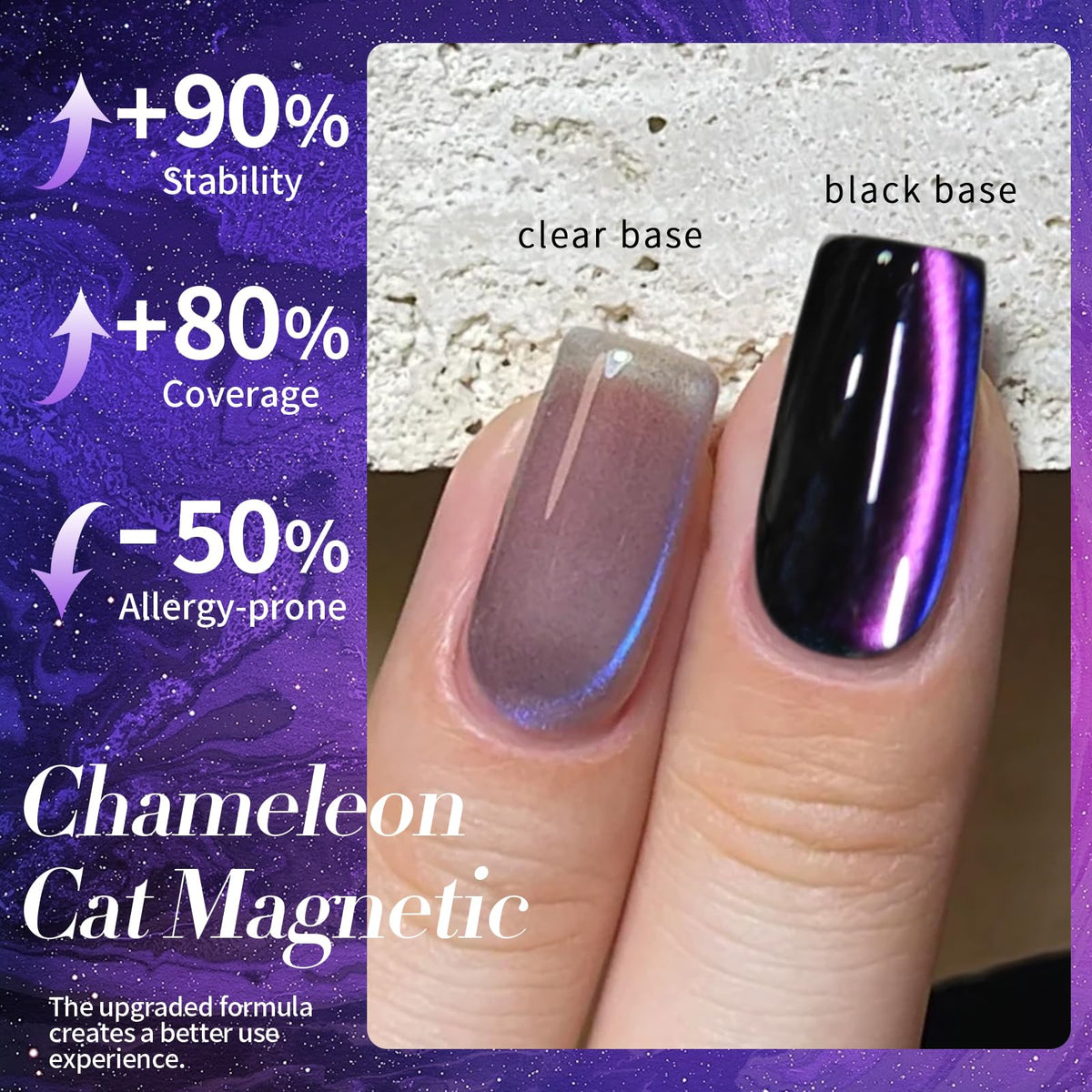 Born Pretty Heaven Purple Cat Magnetic Gel Nail Polish packaging