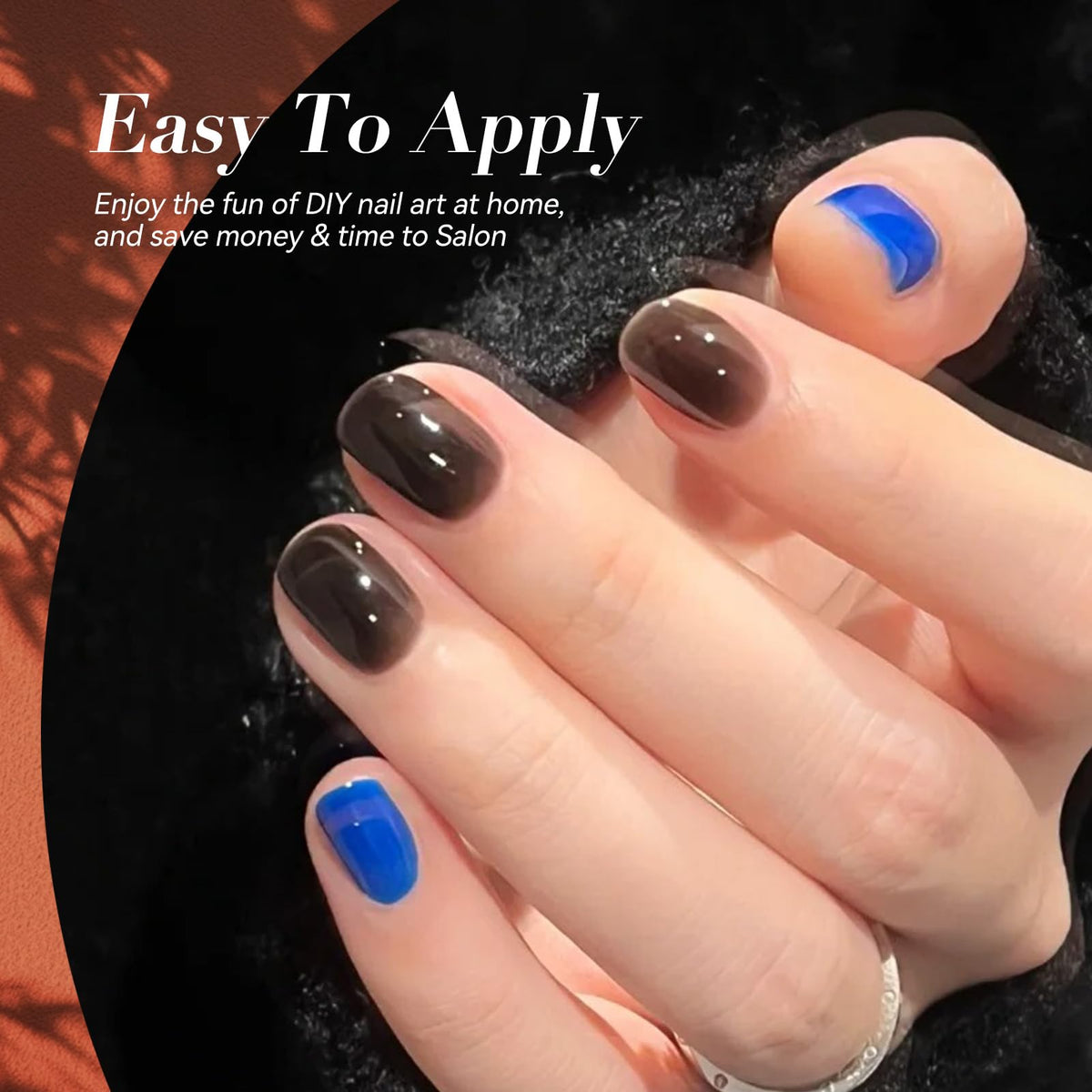 Born Pretty Jelly Gel Nail Polish in black shade
