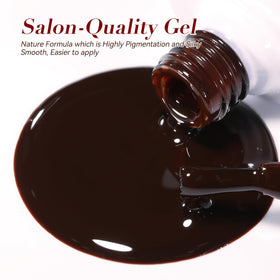 Born Pretty Jelly Gel Nail Polish in red shade