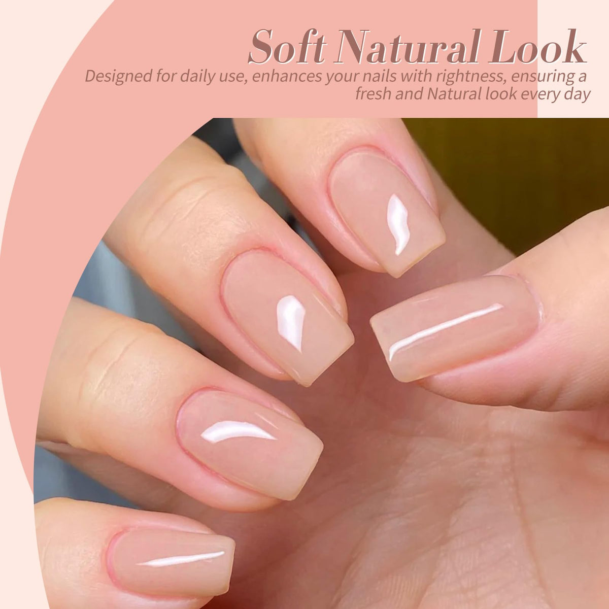 Born Pretty Jelly Nude Gel Nail Polish deep milk coffee bottle