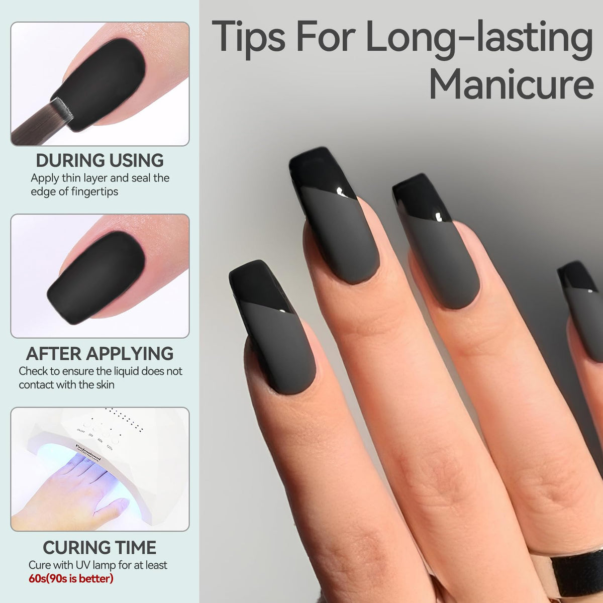 Born Pretty Matte Gel Top Coat packaging
