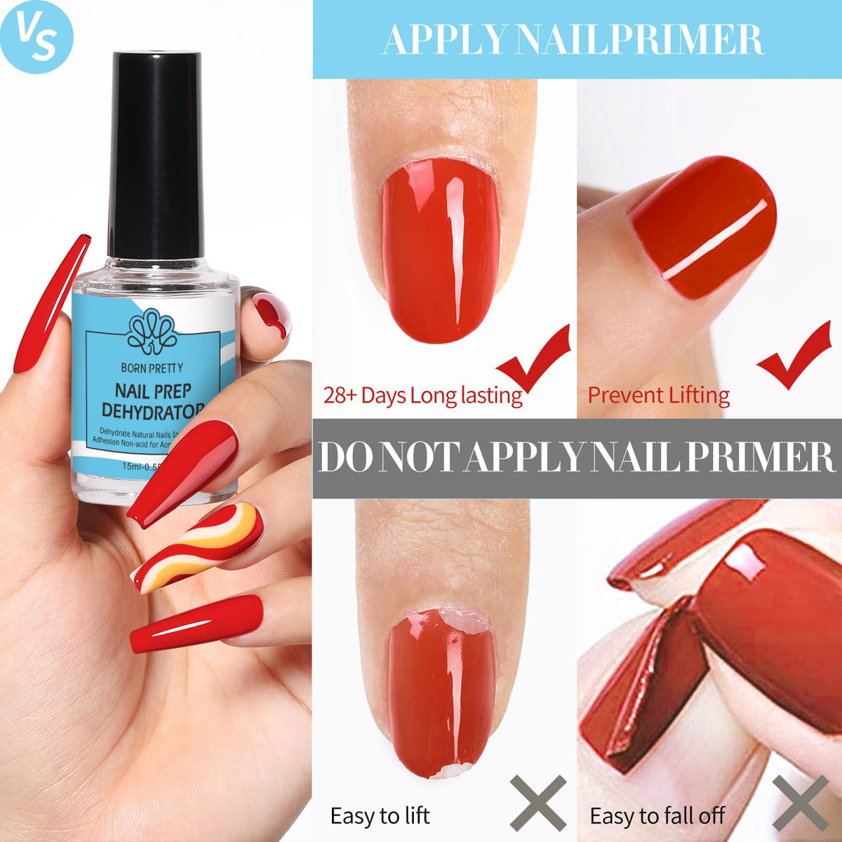 Born Pretty Nail Dehydrate bottle close-up
