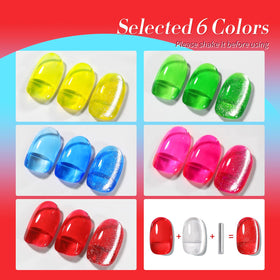 Born Pretty Neon Gel Nail Polish in hot pink with magnetic stick