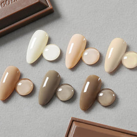 Born Pretty Nude Gel Nail Polish in khaki shade with brush
