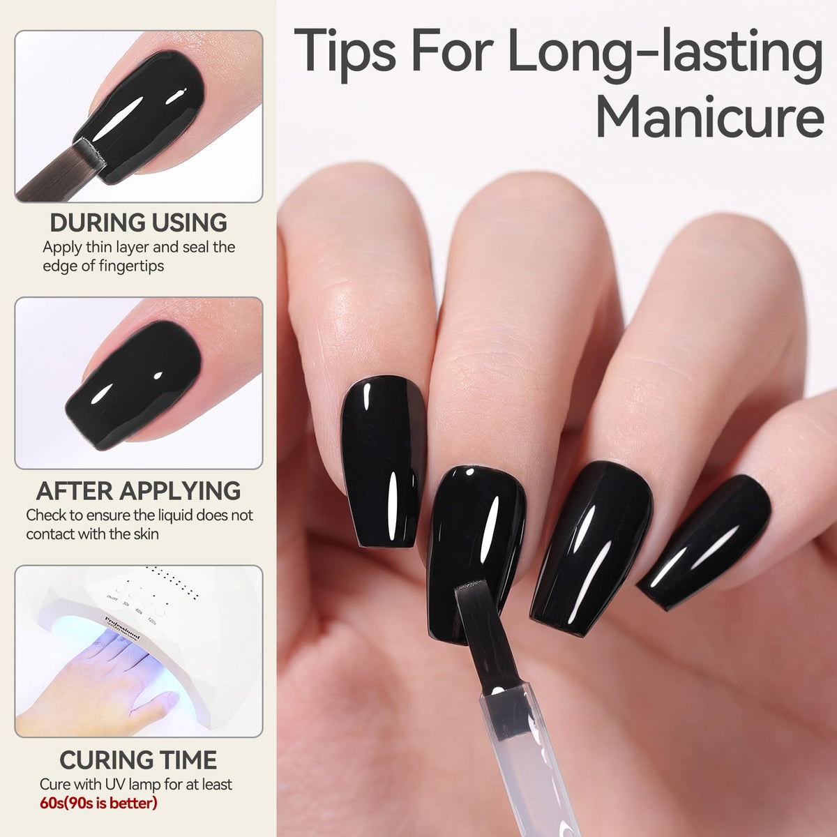 Born Pretty Super Top Gel Polish 15ml glossy finish