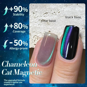 Born Pretty Sway Sea Cat Magnetic Gel Nail Polish on display
