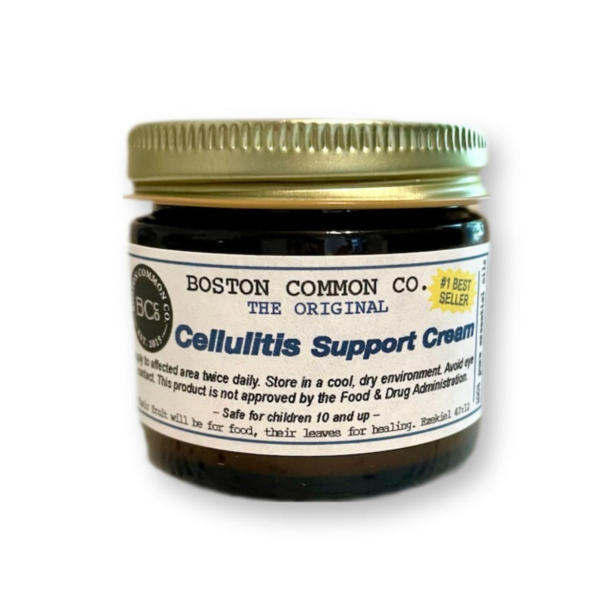 Boston Common Co Cellulitis Support Cream front view 141g