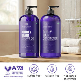Botanic Hearth Curly Hair Shampoo with Jojoba Oil ingredients
