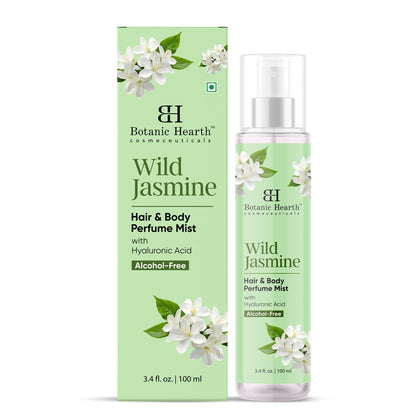 Botanic Hearth Jasmine Hair Perfume & Body Mist front view
