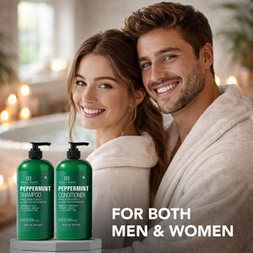 Botanic Hearth Peppermint Oil Conditioner bottle with label