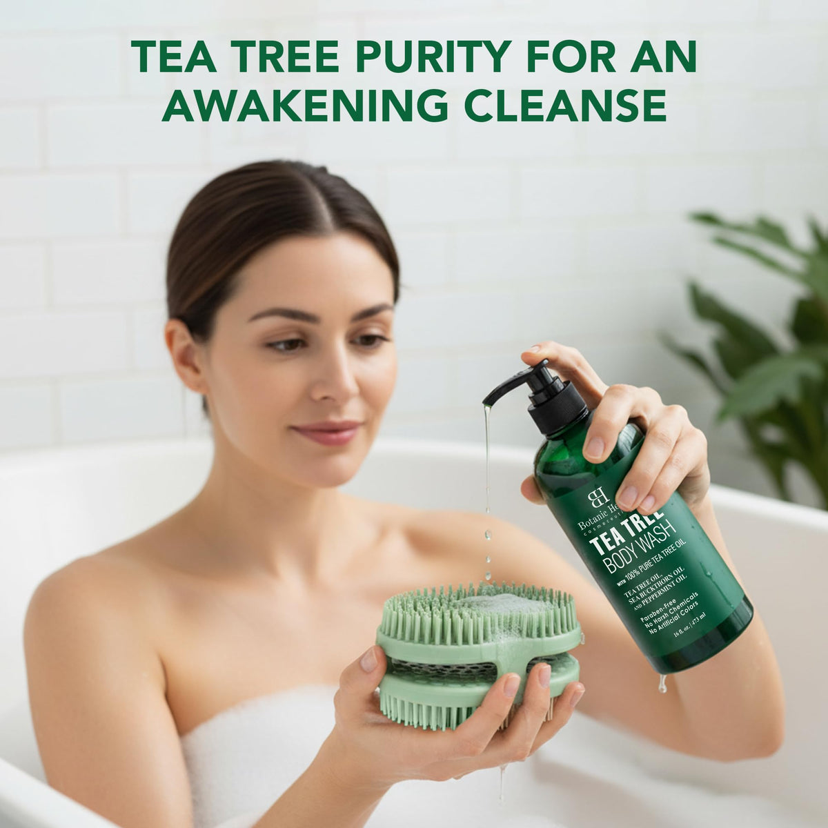 Botanic Hearth Tea Tree Body Wash ingredients list