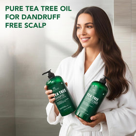 Botanic Hearth Tea Tree Shampoo texture close-up