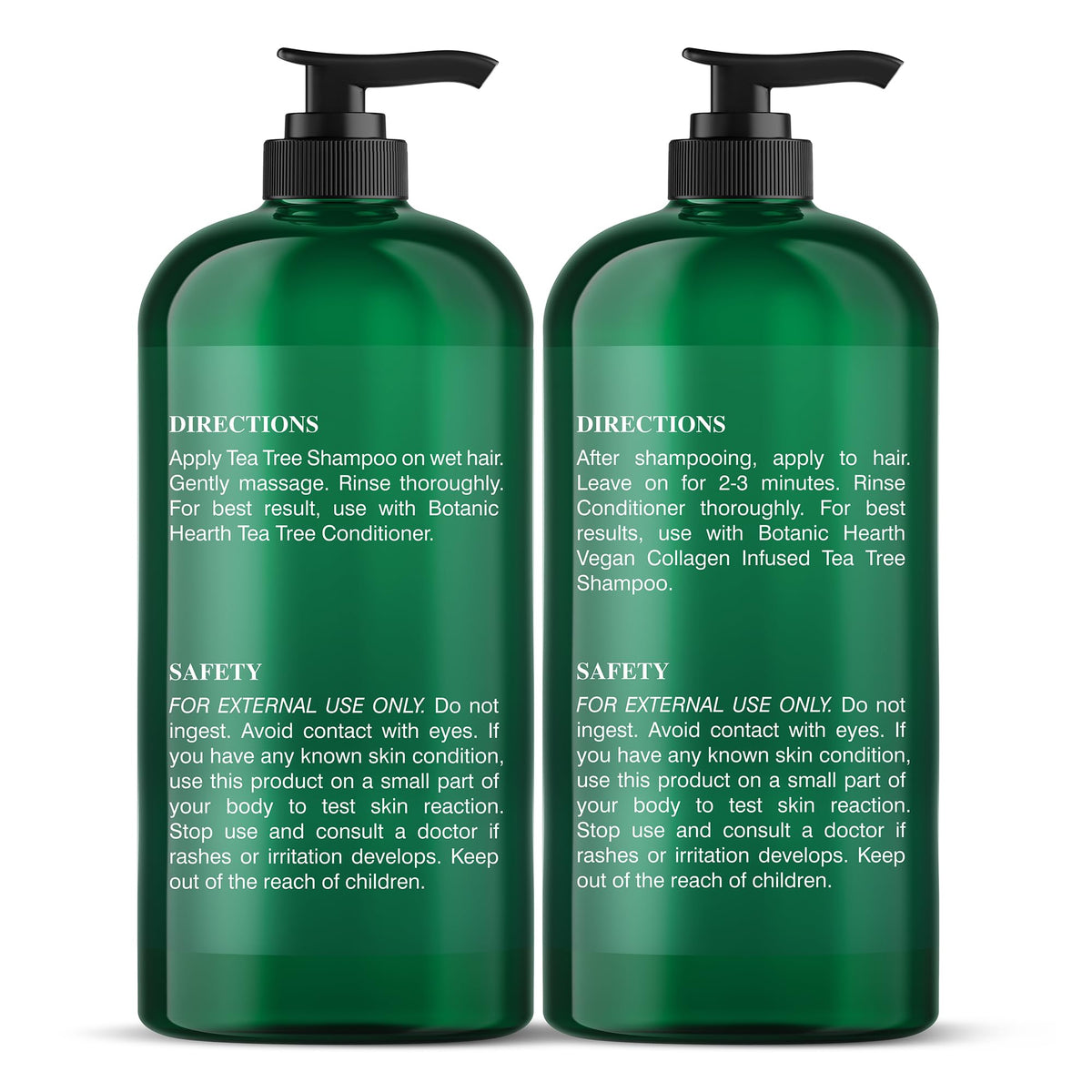 Botanic Hearth Vegan Collagen Tea Tree Conditioner texture close-up