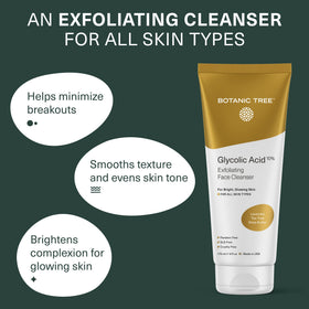Botanic Tree Glycolic Acid Face Wash back view