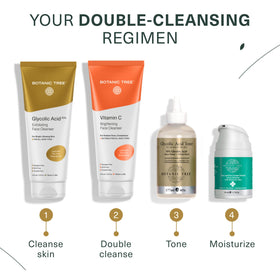 Botanic Tree Glycolic Acid Face Wash packaging details