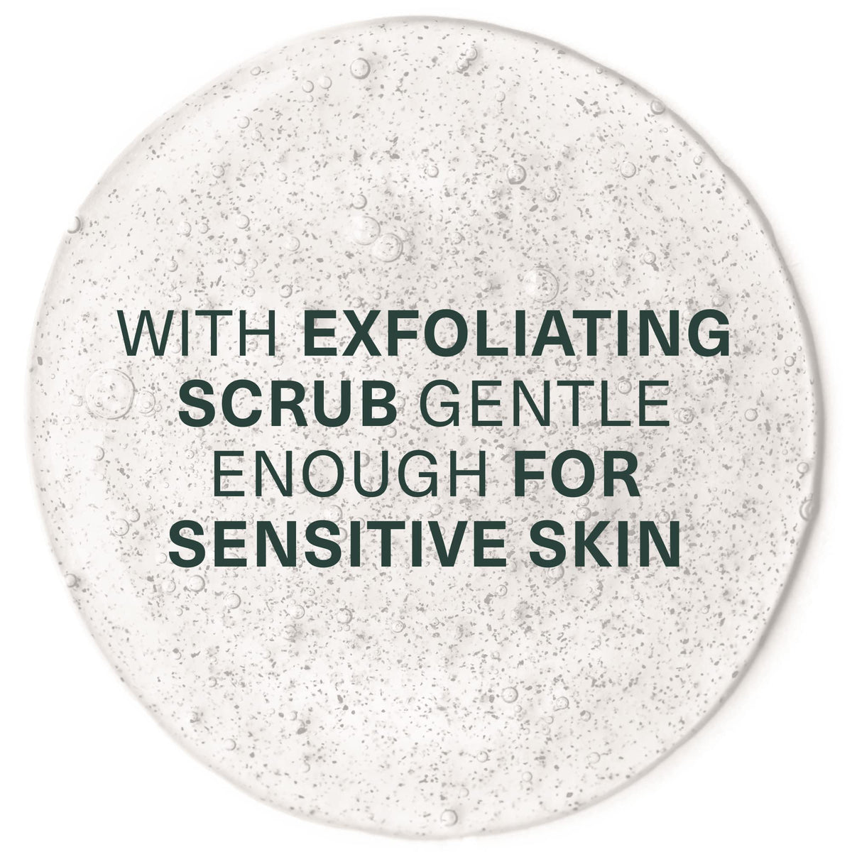 Botanic Tree Glycolic Acid Face Wash texture close-up