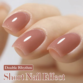 Bottle of Double Rhythm Gel Polish 15ml with jelly texture