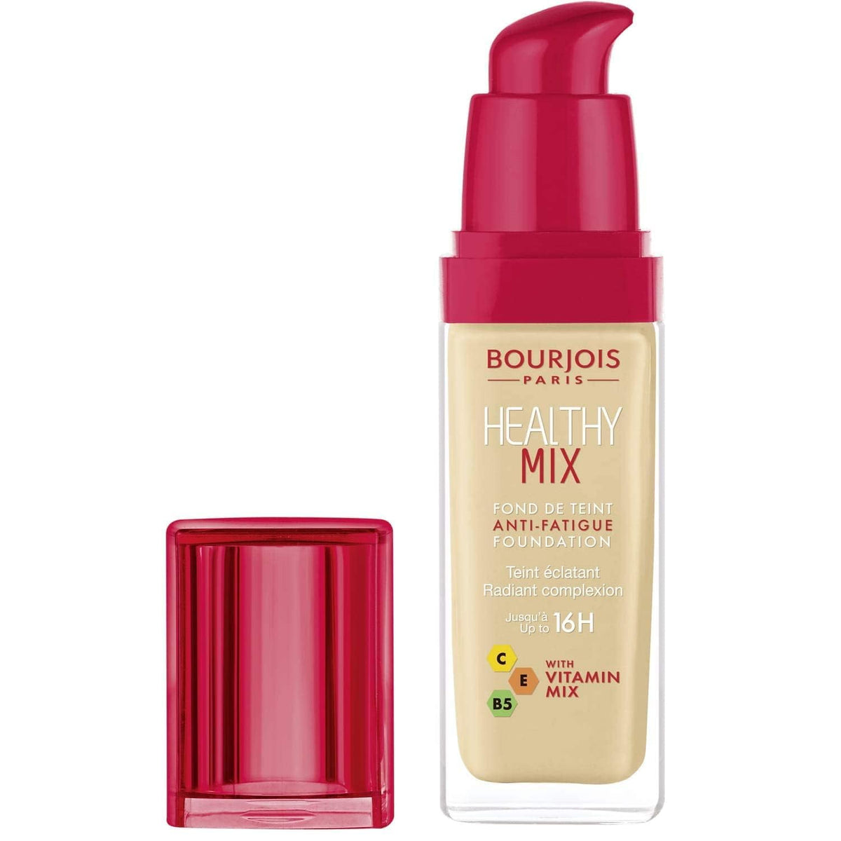 Bourjois Healthy Mix Anti-Fatigue Foundation 51 Light Vanilla front view