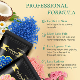 Bouvetan Wax Beads with spatulas included
