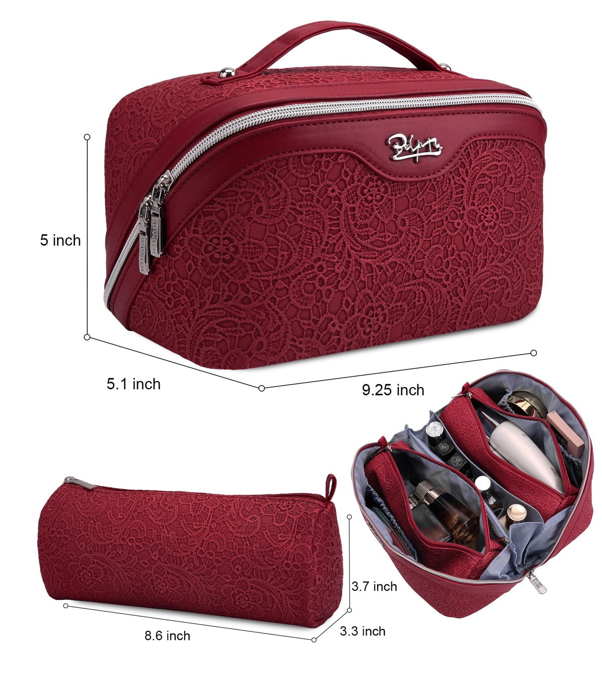 BOYATU makeup bag set packaged in a gift box