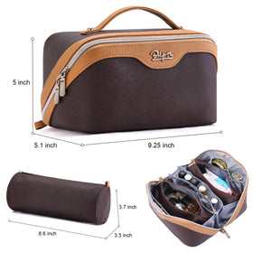 BOYATU travel makeup bag in use during travel