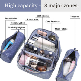 BOYATU Travel Makeup Bag Set ideal for travel and organisation
